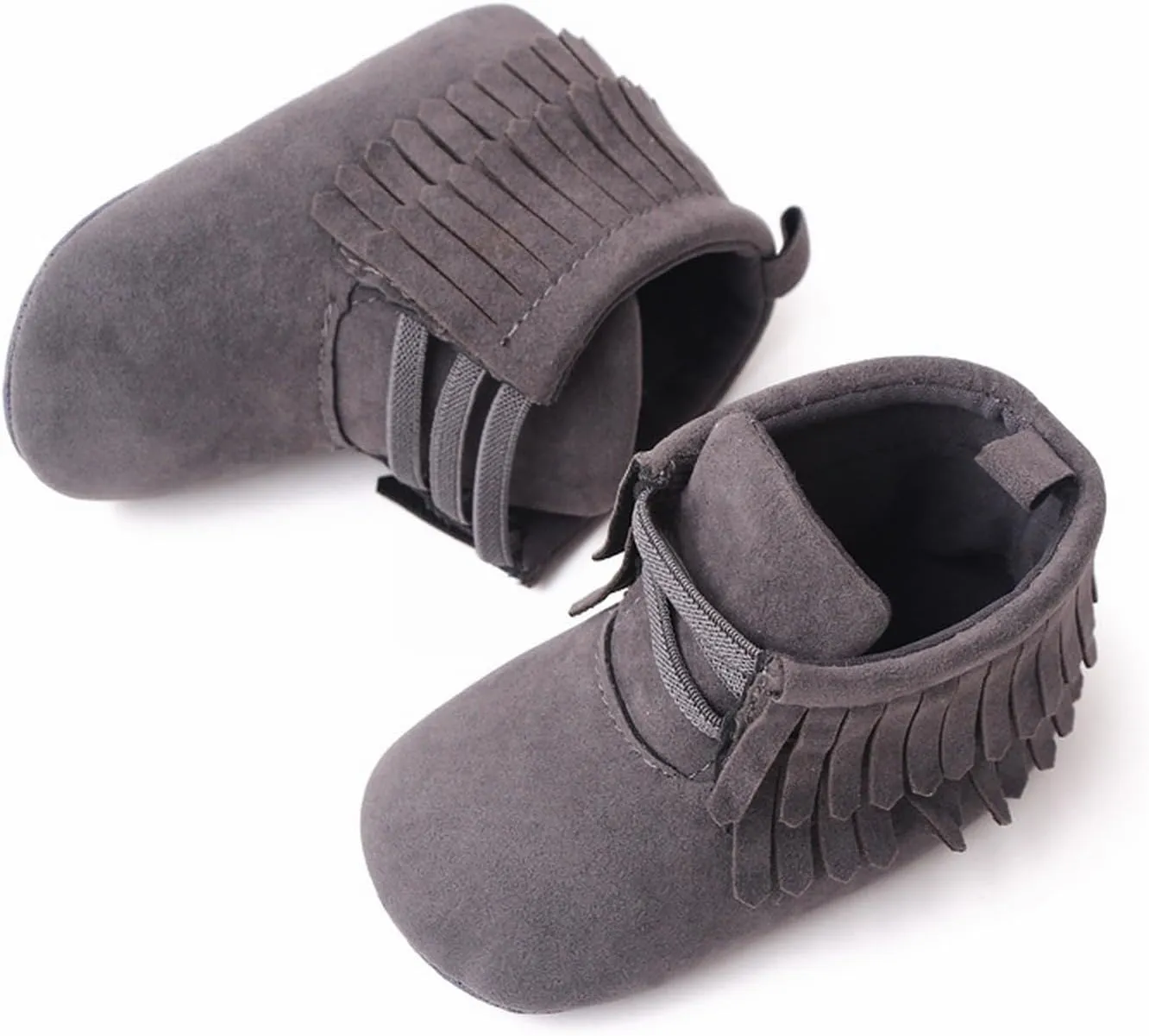 Baby Cowboy Cowgirl Tassel Boots Newborn Girls Boys Snow Boots Infant Winter Booties Anti Slip Shoes Warm