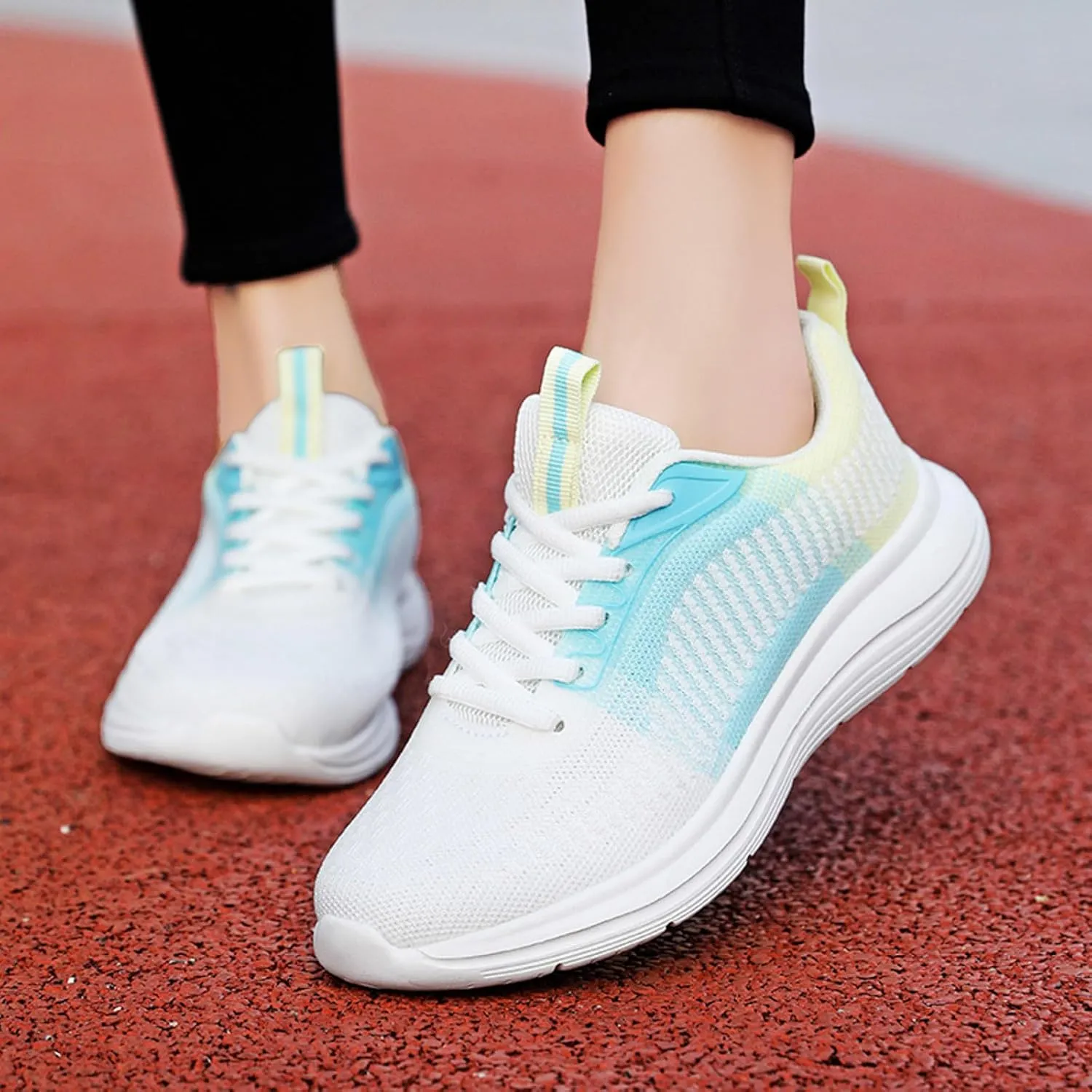 Classic Athletic Skateboard Sneakers for Women Lightweight Slip on Walking Running Shoes Versatile Dress Shoe