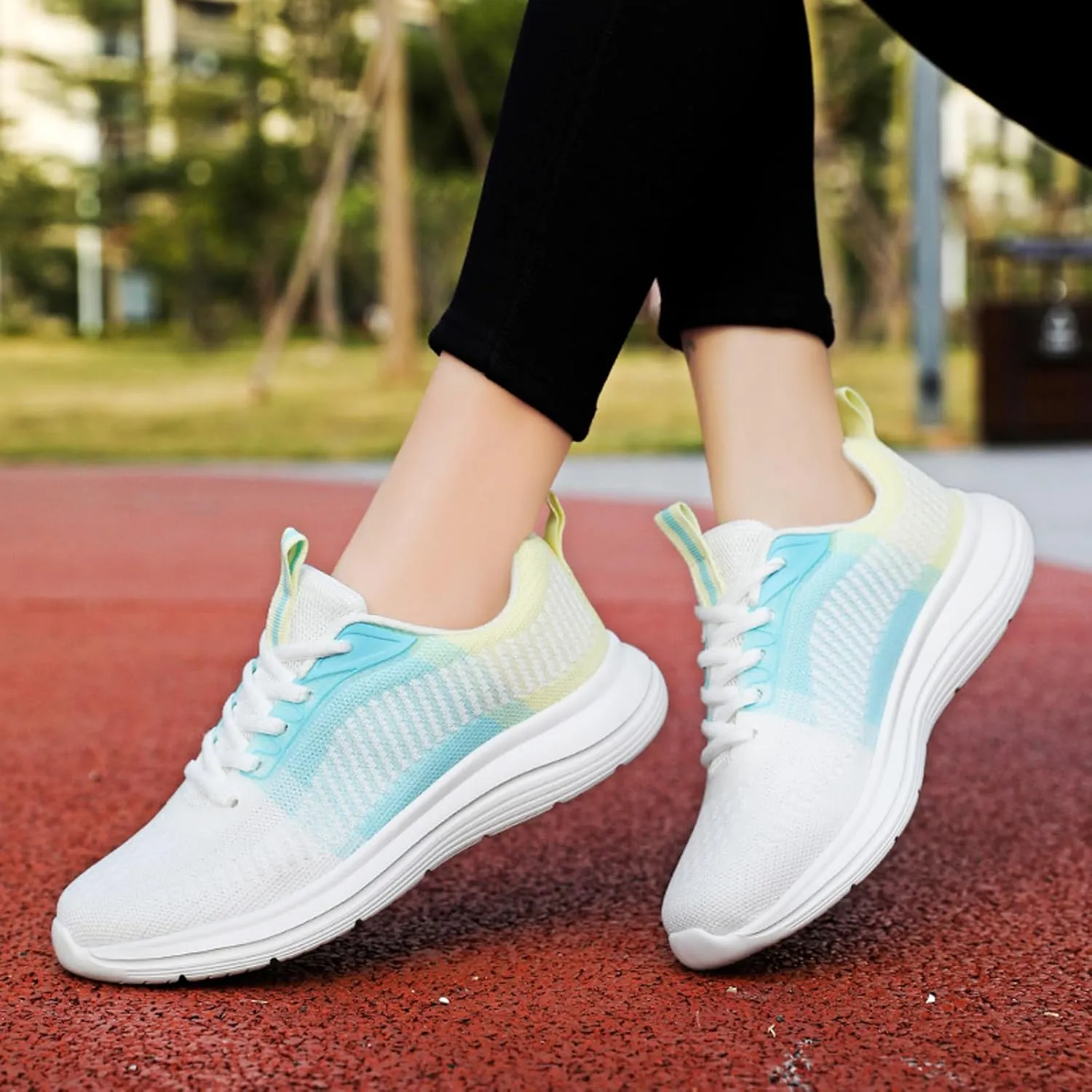 Classic Athletic Skateboard Sneakers for Women Lightweight Slip on Walking Running Shoes Versatile Dress Shoe