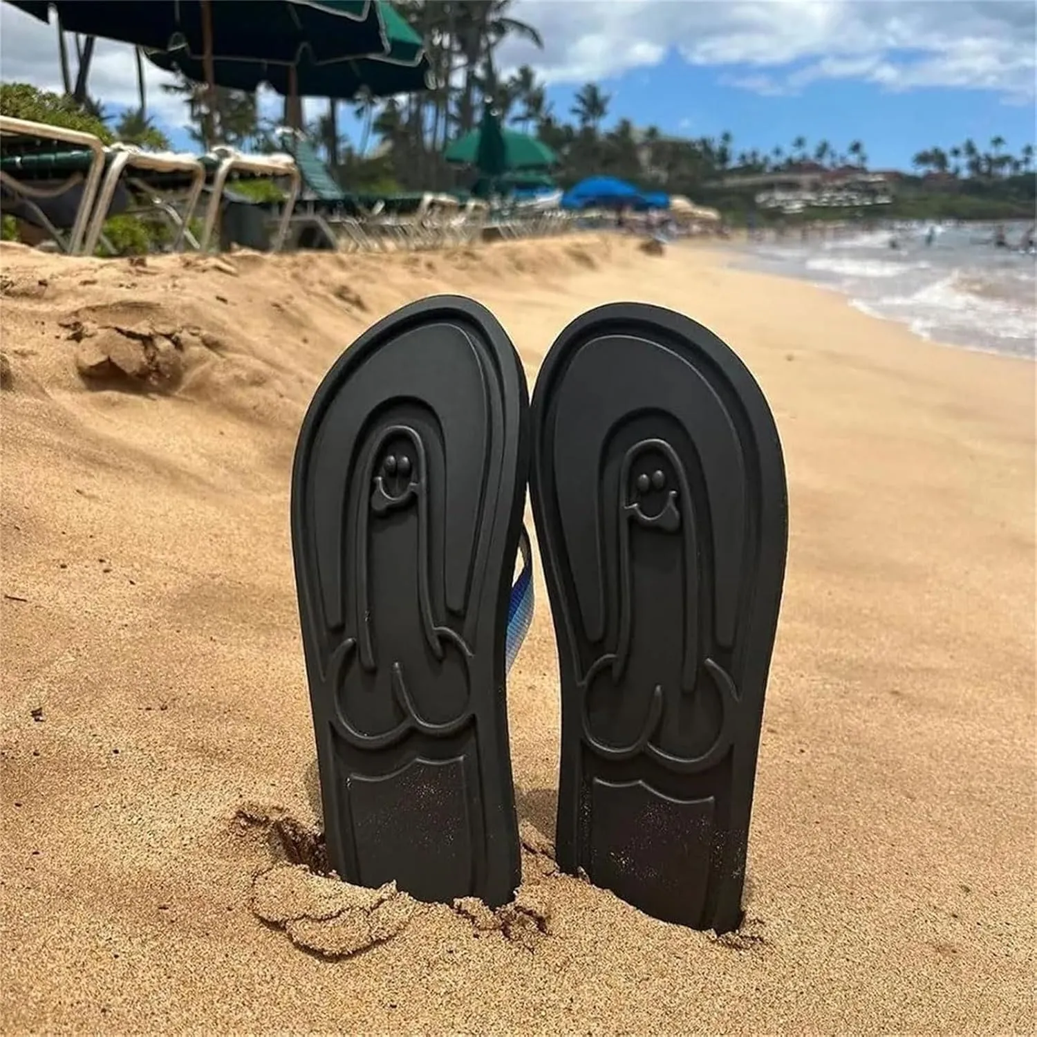 Flip Flops for Women Rainbow Quick-Dry Lightweight Plats Sandals Funny Beach Pool Shower Rubber Shoes Summer Basic Casual Slipper