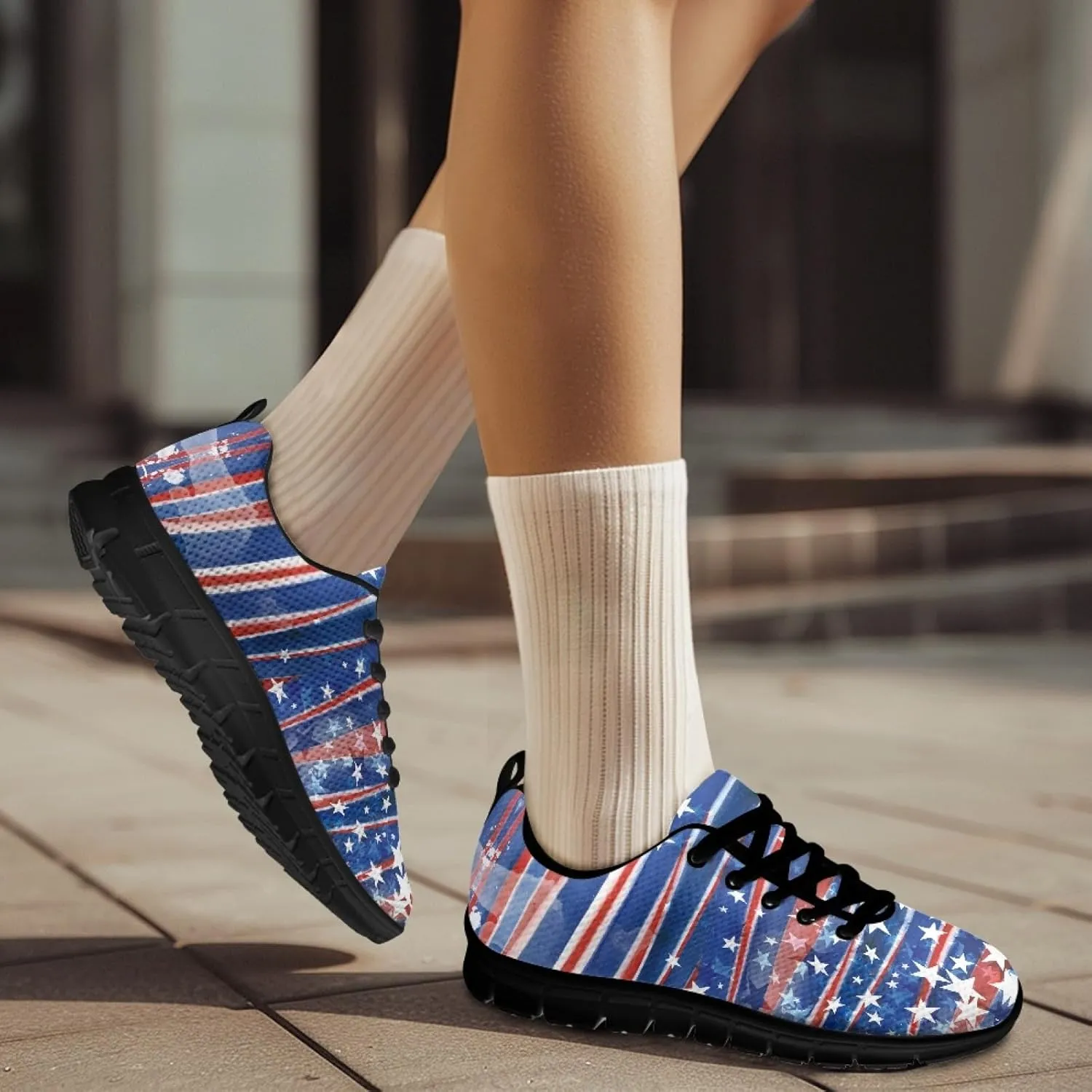 Go Walk Shoes for Women Men Breathable Mesh Road Running Shoes Teens Girls Boys Travel Sneakers