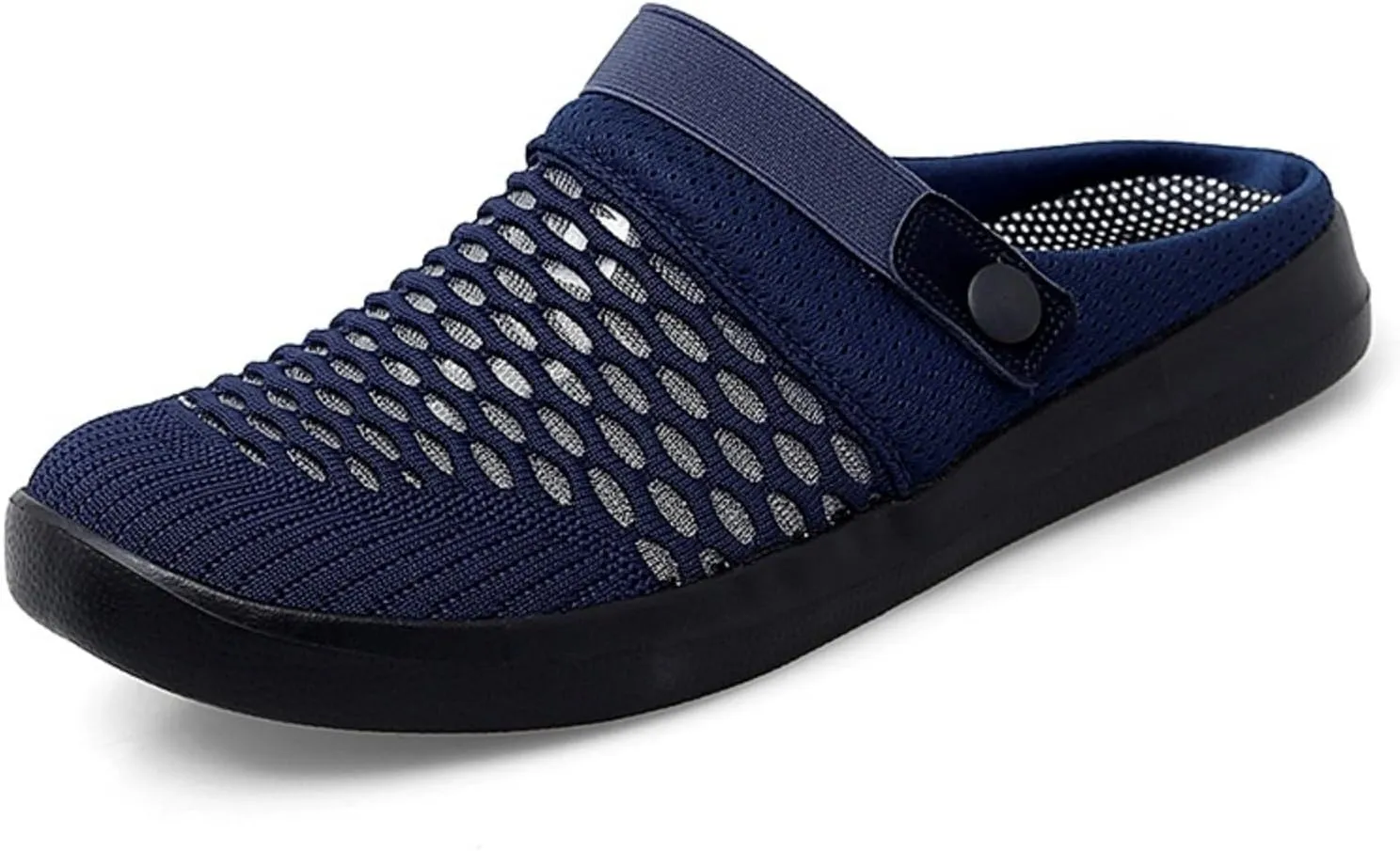 Mmoneyake Mules Clogs for Women Unisex Garden Clogs Shoes Breathable Summer Orthotic Walking Slippers Mesh Slippers Non-Slip Outdoor Beach Sandals Quick Drying Sandals Open Back Slip On Shoes