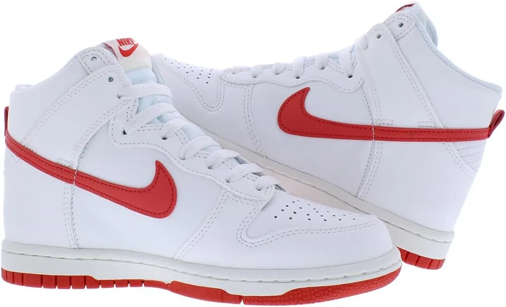 Nike Big Kid's Dunk Hi White/Midnight Navy (DH9751 100)