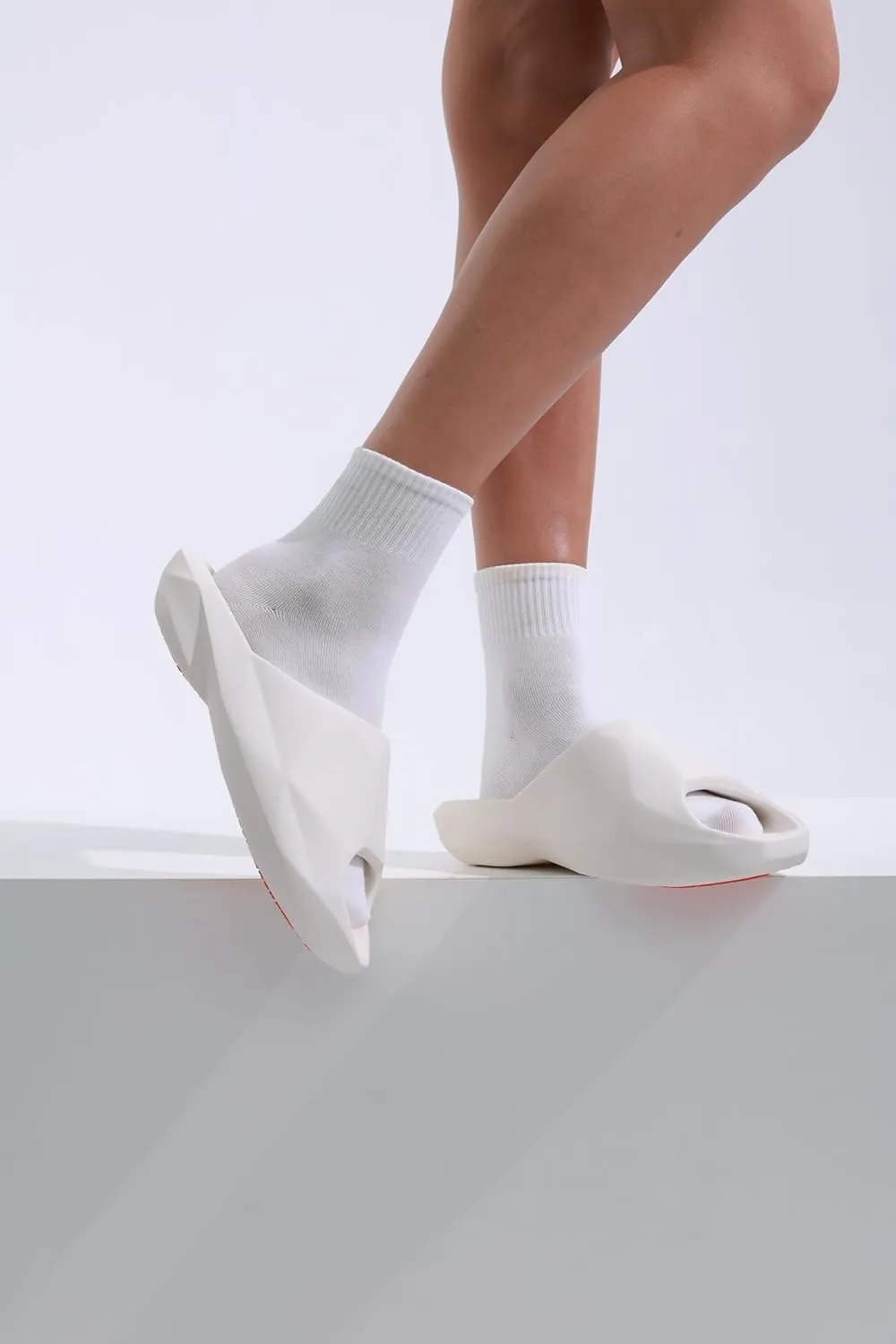 Non Slip Slide Sandals, Open Toe Thick Sole Summer Slippers for Outdoor Casual House