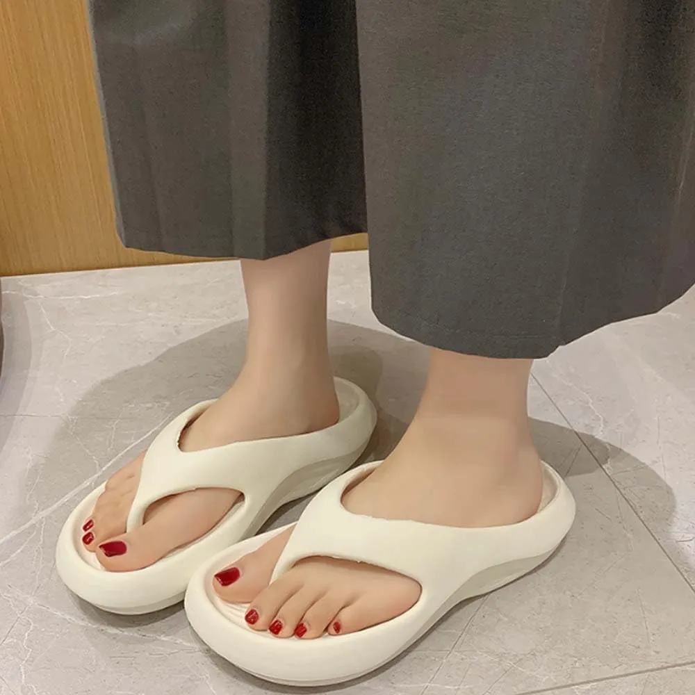 Pillow Arch Support Flip Flops –Unisex Orthotic Sandals For Plantar Fasciitis Relief – Lightweight, Cushioning, Shock-Absorbing Thong Sandals for Walking, Foot Pain & All-Day Comfort