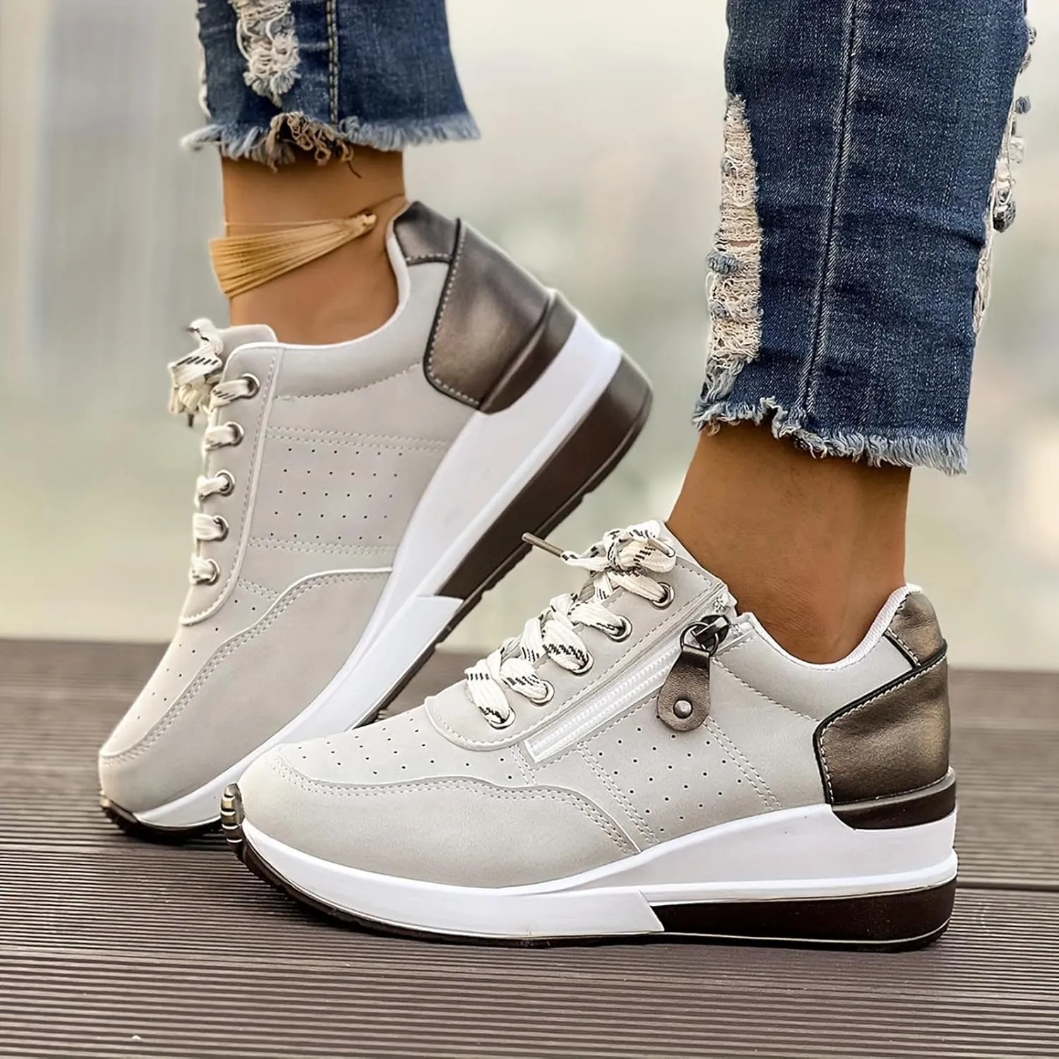 Women's Breathable Elastic Fly Woven Mesh Shoes Mesh Lightweight Sneaker for Work Outdoor Casual Fitness Shoe