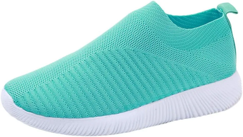 Women's Running Shoes Outdoor Slip On Comfortable Sports Shoes Casual Slip On Socks Shoes Recovery Shoes