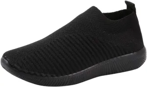 Women's Running Shoes Outdoor Slip On Comfortable Sports Shoes Casual Slip On Socks Shoes Recovery Shoes