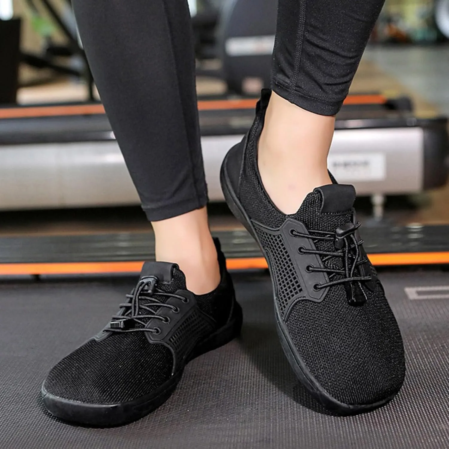 Women's Shoes Black Loafers Shoes Women Lightweight Comfort Casual Workout Shoes Women's Orthopedic Shoes