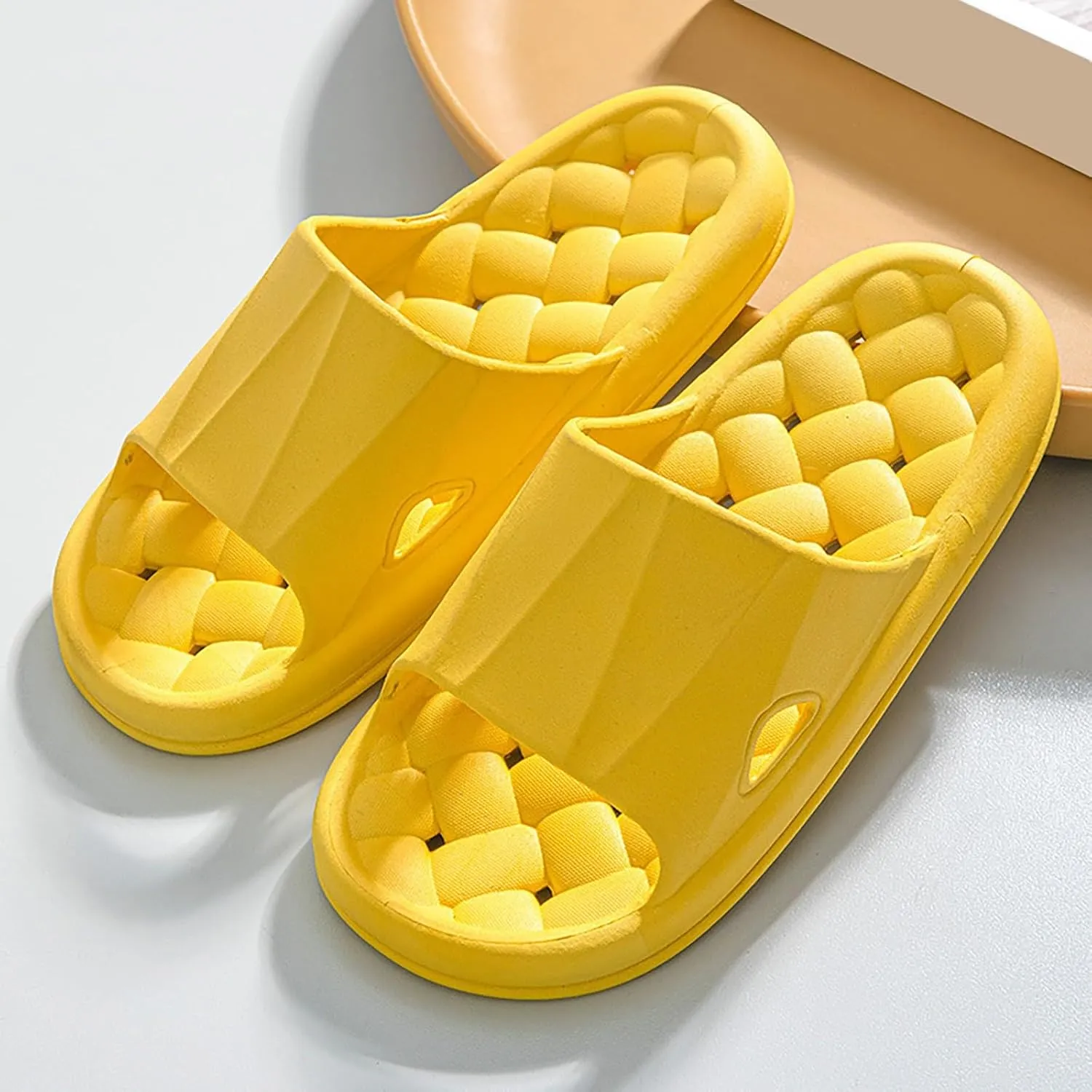 Women's Slide Slippers Memory Foam House Shoes Women's Slide Sandal Slip On Indoor Outdoor