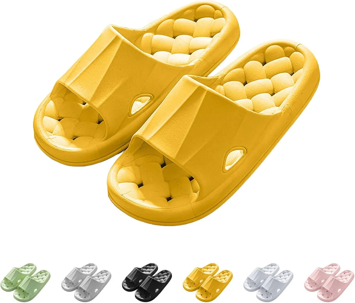 Women's Slide Slippers Memory Foam House Shoes Women's Slide Sandal Slip On Indoor Outdoor