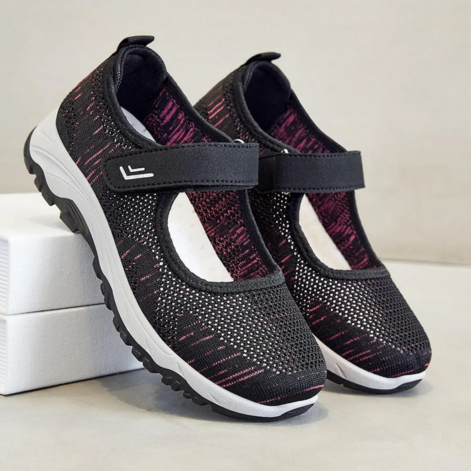 Women’s Supportive Running Shoe Skate Shoes for Women Breathable Mesh Walking Womens Sneakers Women Tennis Shoes