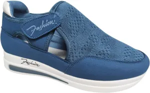 Women's Thick Bottom Shoes Comfortable Breathable Loop Shoes Arch Support Walking Shoes Orthopedic Shoes