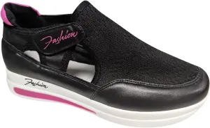 Women's Thick Bottom Shoes Comfortable Breathable Loop Shoes Arch Support Walking Shoes Orthopedic Shoes